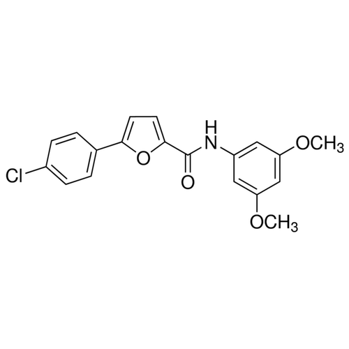 Chemical structure of A-803467 (SIH-304), a NaV1.8 blocker. CAS #: 944261-79-4. Molecular Formula: C19H16ClNO4. Molecular Weight: 357.79 g/mol.