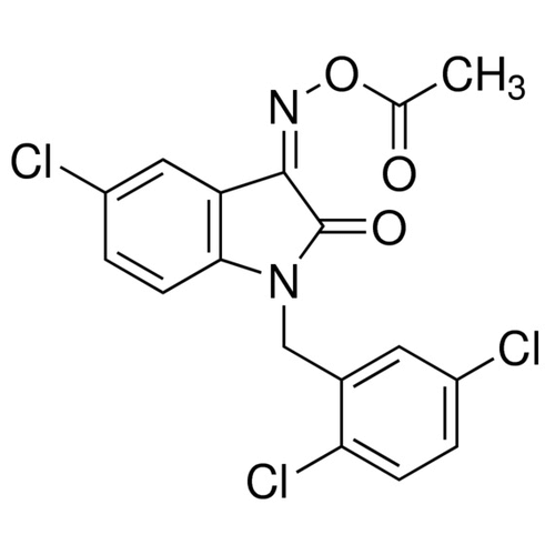 Chemical structure of LDN-57444 (SIH-332), a DUB inhibitor. CAS #: 668467-91-2. Molecular Formula: C17H11Cl3N2O3. Molecular Weight: 397.6 g/mol.