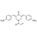 Chemical structure of b-AP15 (NSC-687852) (SIH-339), a DUB inhibitor. CAS #: 1009817-63-3. Molecular Formula: C22H17N3O6. Molecular Weight: 419.4 g/mol.