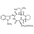 Chemical structure of Apicidin (SIH-346), a HDAC inhibitor. CAS #: 183506-66-3. Molecular Formula: C34H49N5O6 . Molecular Weight: 623.8 g/mol.
