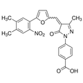 Chemical structure of C-646 (SIH-350), a HAT inhibitor. CAS #: 328968-36-1. Molecular Formula: C24H19N3O6. Molecular Weight: 445.4 g/mol.