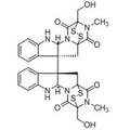 Chemical structure of Chaetocin (SIH-351), a Lys methyltransferase inhibitor. CAS #: 28097-03-2  . Molecular Formula: C30H28N6O6S4. Molecular Weight: 696.9 g/mol.