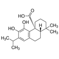 Chemical structure of Carnosic acid (SIH-362), a REDOX& GSH induction. CAS #: 3650-09-7. Molecular Formula: C20H28O4. Molecular Weight: 332.43 g/mol.