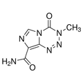 Chemical structure of Temozolomide (SIH-363), a DNA alkylator / apoptosis inducer. CAS #: 85622-93-1. Molecular Formula: C6H6N6O2. Molecular Weight: 194.2 g/mol.