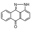Chemical structure of SP600125 (SIH-381), a Jnk inhibitor. CAS #: 129-56-6. Molecular Formula: C14H8N2O. Molecular Weight: 220.2 g/mol.