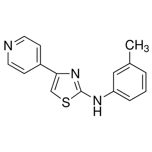 Chemical structure of STF-62247 (SIH-396), a Autophagy inducer. CAS #: 315702-99-9. Molecular Formula: C15H13N3S . Molecular Weight: 267.35 g/mol.