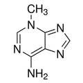 Chemical structure of 3-Methyladenine (SIH-408), a Autophagosome inhibitor. CAS #: 5142-23-4. Molecular Formula: C6H7N5. Molecular Weight: 149.2 g/mol.