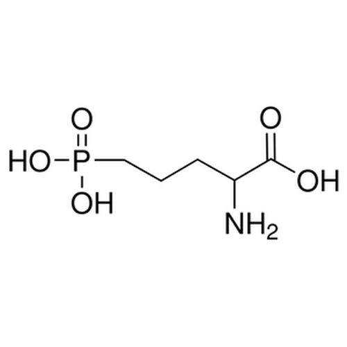Chemical structure of D-LAP5.Na (SIH-414), a Glutamate-NMDA receptor antagonist. CAS #: 1303993-72-7. Molecular Formula: C5H12NO5P.Na. Molecular Weight: 219.11 g/mol.