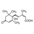 Chemical structure of (+)-Abscisic Acid (SIH-415), a Plant growth inhibitor. CAS #: 21293-29-8. Molecular Formula: C15H20O4. Molecular Weight: 264.32 g/mol.