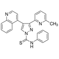 Chemical structure of A83 01 (SIH-423), a ALK kinase inhibitor. CAS #: 909910-43-6. Molecular Formula: C25H19N5S. Molecular Weight: 421.5 g/mol.