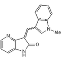 Chemical structure of GW 441756 (SIH-450), a NGFR kinase inhibitor. CAS #: 504433-23-2. Molecular Formula: C17H13N3O. Molecular Weight: 275.3 g/mol.