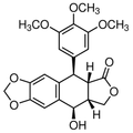 Chemical structure of Picropodophyllotoxin (SIH-467), a IGF1R inhibitor. CAS #: 477-47-4. Molecular Formula: C22H22O8. Molecular Weight: 414.4 g/mol.