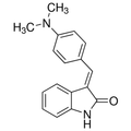 Chemical structure of SU 4312 (SIH-481), a VEGFR / PDGFR kinase inhibitor. CAS #: 5812-07-7. Molecular Formula: C17H16N2O. Molecular Weight: 264.3 g/mol.