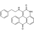 Chemical structure of BRD 7389 (SIH-497), a p90 RSK kinase inhibitor. CAS #: 376382-11-5. Molecular Formula: C24H18N2O2. Molecular Weight: 366.4 g/mol.