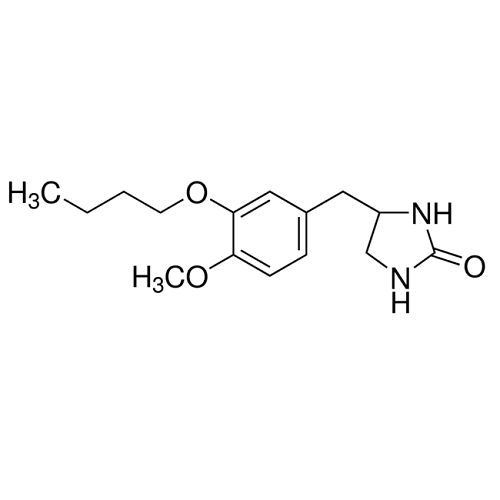 Chemical structure of Ro 20-1724 (SIH-527), a PDE4 inhibitor. CAS #: 29925-17-5. Molecular Formula: C15H22N2O3. Molecular Weight: 278.3 g/mol.