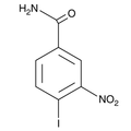 Chemical structure of BSI 201 (SIH-539), a PARP1 inhibitor. CAS #: 160003-66-7. Molecular Formula: C7H5IN2O3. Molecular Weight: 292 g/mol.