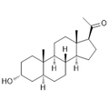Chemical structure of Allopregnanolone (SIH-582), a Positive allosteric modulator of GABAA receptors