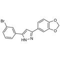Chemical structure of Anle138b (SIH-607), a Synuclein aggregation inhibitor. CAS #: 882697-00-9. Molecular Formula: C16H11BrN2O2. Molecular Weight: 343.2 g/mol.