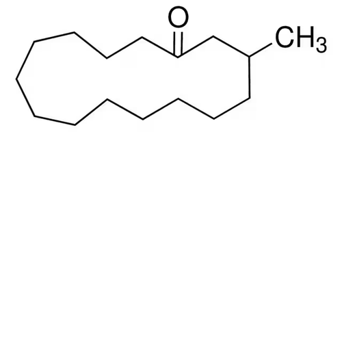 Chemical structure of Muscone (SIH-612), a Antiinflammatory and Neuroprotective activity. CAS #: 541-91-3. Molecular Formula: C16H30O. Molecular Weight: 238.4 g/mol.