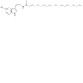 Chemical structure of Eicosanoyl-5-hydroxytryptamide (SIH-615), a A neuroprotective natural product found in coffee. CAS #: N/A. Molecular Formula: C30H50N2O2  . Molecular Weight: 470.7 g/mol.