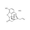 Chemical structure of Naloxone HCl (SIH-620), a Opioid Receptor Antagonist. CAS #: 357-08-4. Molecular Formula: C19H21NO4 • HCl. Molecular Weight: 363.8 g/mol.