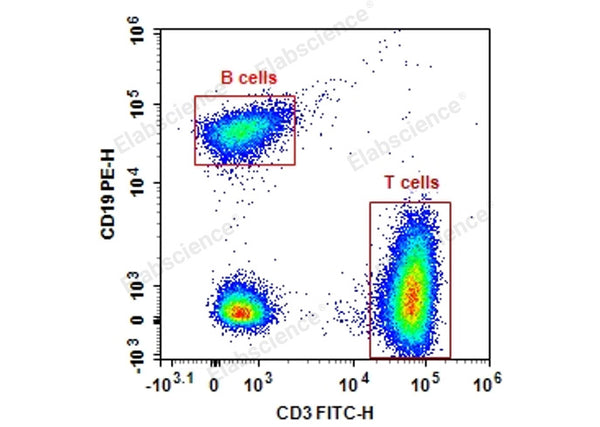 Anti-Human CD3-FITC/CD19-PE Cocktail – Figure 1 of 2