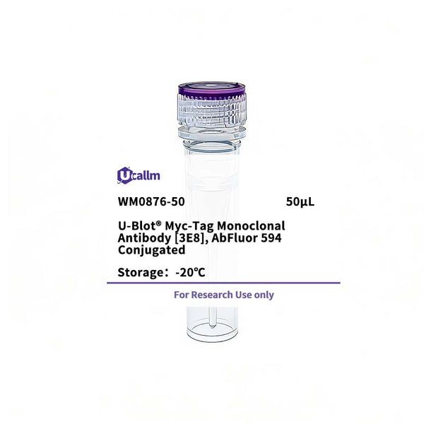 U-Blot® Myc-Tag Mouse Monoclonal Antibody (3E8), AbFluor 594 Conjugated – Figure 1 of 1