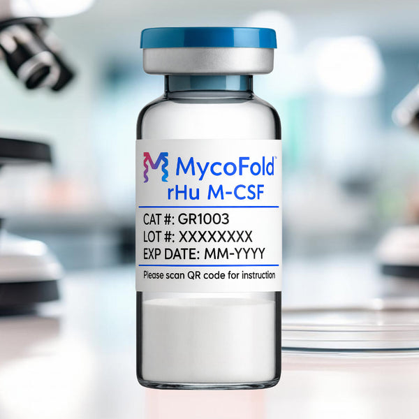 MycoFold™ rHu M-CSF (GR1003) lyophilized protein vials – Figure 1 of 1