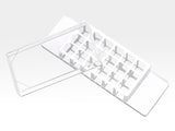 18 Chambered Cover Glass – C18SB-1.5H, 75 x 25 mm standard base
