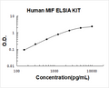 Human MIF PicoKine ELISA Kit standard curve