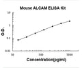 Mouse ALCAM PicoKine ELISA Kit standard curve