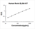 Human Renin PicoKine ELISA Kit standard curve
