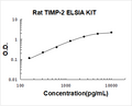 Rat TIMP-2 PicoKine ELISA Kit standard curve