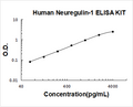 Human Neuregulin-1/NRG1-Beta1 PicoKine ELISA Kit standard curve