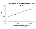 Human NT-proANP/NPPA PicoKine ELISA Kit standard curve