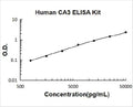 Human CA3 PicoKine ELISA Kitstandard curve