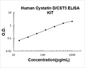 Human Cystatin D/CST5 PicoKine ELISA Kitstandard curve