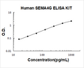 Human SEMA4G PicoKine ELISA Kit Standard Curve