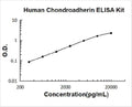 Human Chondroadherin PicoKine ELISA Kit standard curve