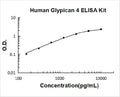 Human Glypican 4 PicoKine ELISA Kit standard curve