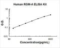 Human RGM-A PicoKine ELISA Kit standard curve