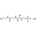 4’-phosphopantetheine, Sodium salt — Lyophilized powder, purity ≥ 95%, MW 358.35 g/mol (free acid basis), C10H23N2O7PS · xNa. Coenza biochemical available from BioHippo.