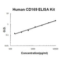 Human Cathepsin V PicoKine ELISA Kitstandard curve