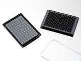96 Well Glass Bottom Plates – P96-0-N, P96-1-N, P96-1.5H-N and P96-1.5P, 96-well plate, black frame
