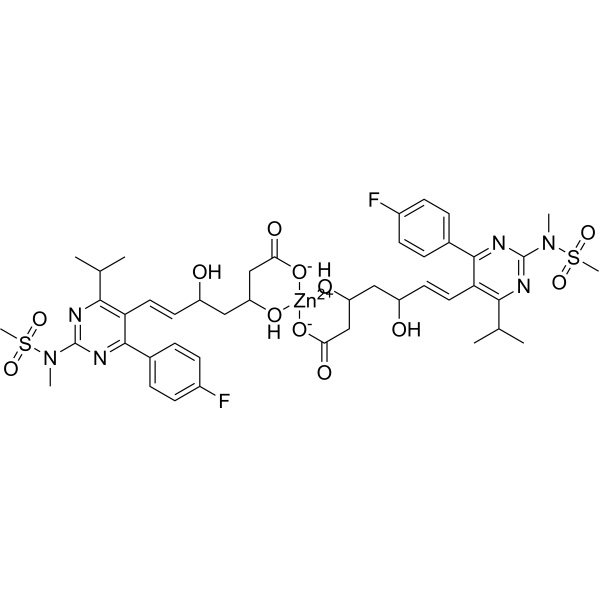 Rosuvastatin zinc salt – Figure 1 of 1