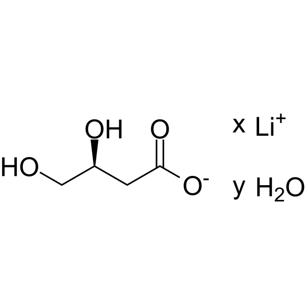 (S)-3,4-Dihydroxybutyric acid lithium hydrate – Figure 1 of 1