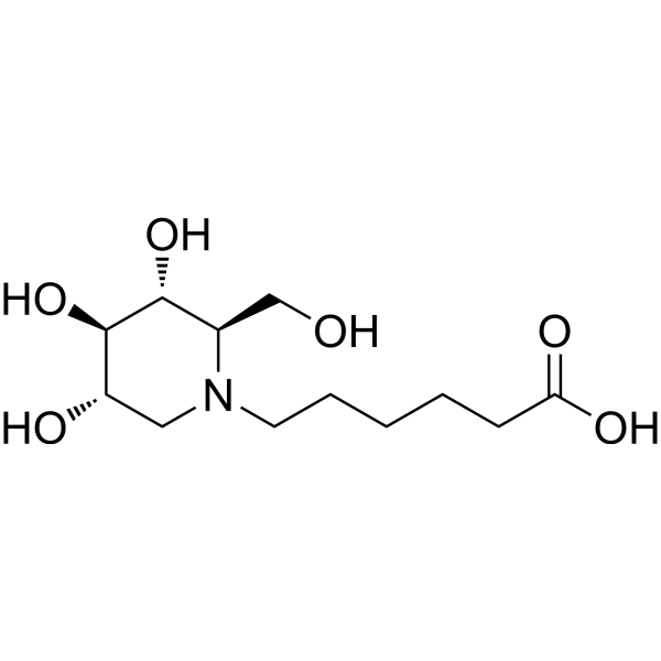 N-5-Carboxypentyl-1-deoxynojirimycin – Figure 1 of 1
