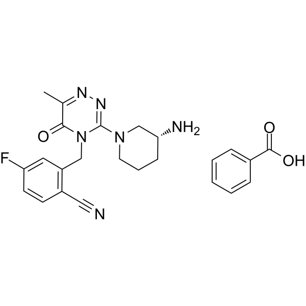 Fotagliptin benzoate – Figure 1 of 1
