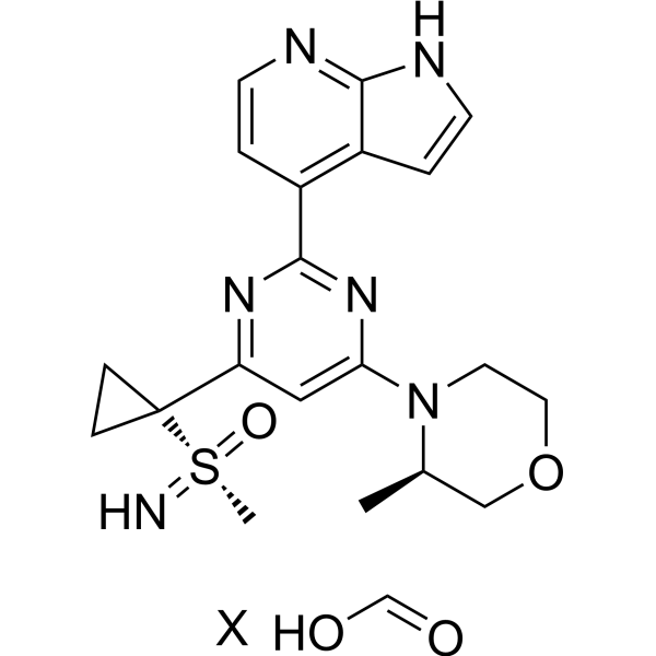Ceralasertib formate – Figure 1 of 1