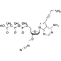 7-Deaza-7-propargylamino-3'-azidomethyl-dATP – Figure 1 of 1